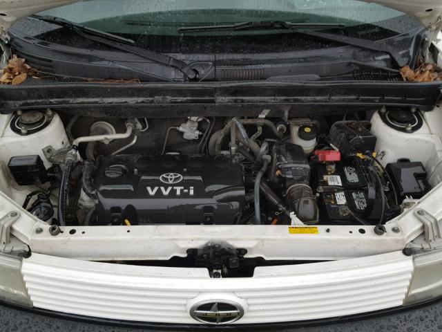 JTLKT324X64121707 - 2006 TOYOTA SCION XB WHITE photo 7