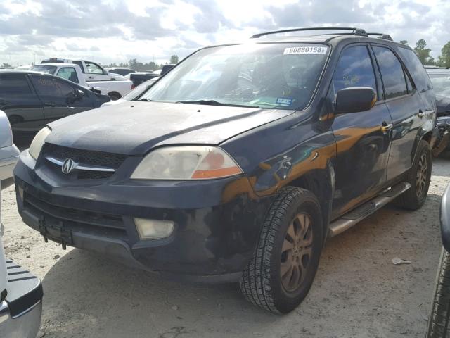 2HNYD18663H545751 - 2003 ACURA MDX TOURIN BLACK photo 2