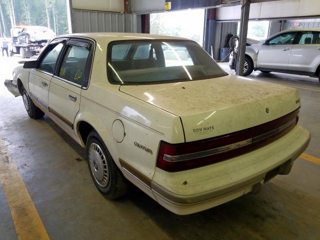 1G4AG55M8S6462780 - 1995 BUICK CENTURY SP WHITE photo 3