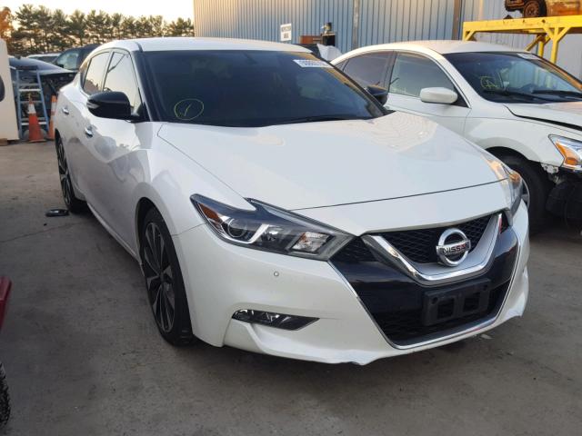 1N4AA6APXGC421271 - 2016 NISSAN MAXIMA 3.5 WHITE photo 1