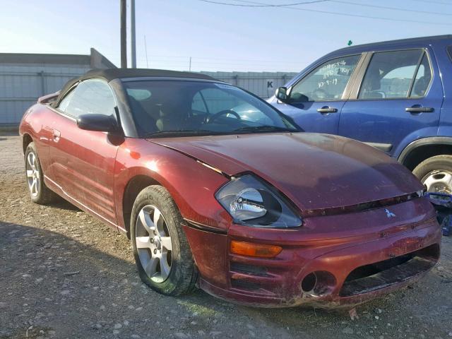 4A3AE45G64E051995 - 2004 MITSUBISHI ECLIPSE SP RED photo 1