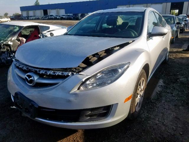 1YVHZ8BH5A5M41227 - 2010 MAZDA 6 I SILVER photo 2