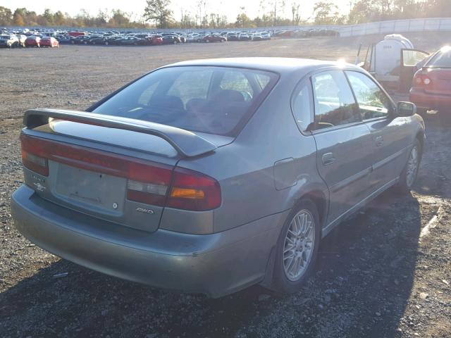 4S3BE625347206321 - 2004 SUBARU LEGACY L S GRAY photo 4