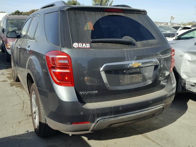 2GNALDEK4H1524644 - 2017 CHEVROLET EQUINOX PR CHARCOAL photo 3