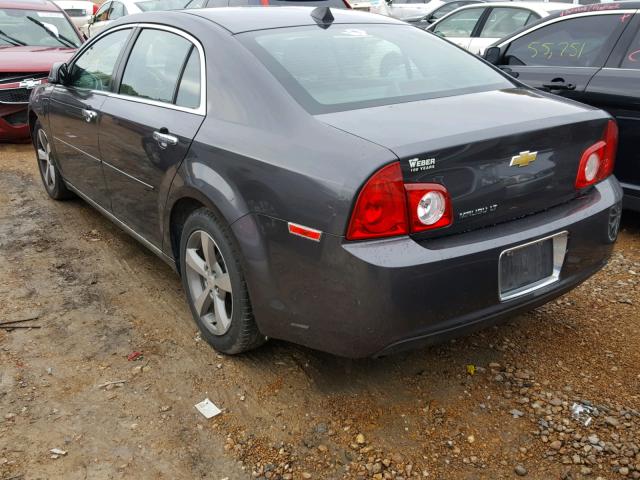 1G1ZC5E04CF274638 - 2012 CHEVROLET MALIBU 1LT GRAY photo 3