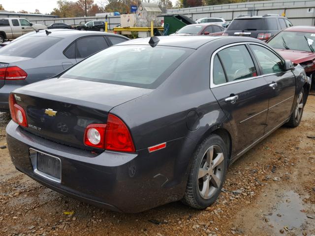1G1ZC5E04CF274638 - 2012 CHEVROLET MALIBU 1LT GRAY photo 4