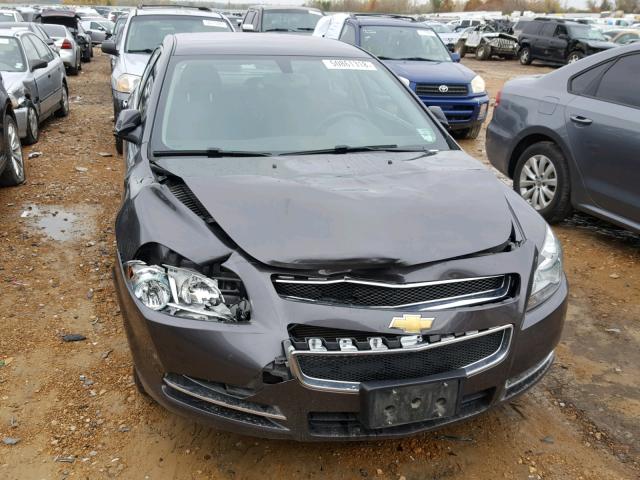 1G1ZC5E04CF274638 - 2012 CHEVROLET MALIBU 1LT GRAY photo 9