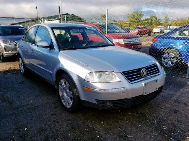 WVWAD63B75E006560 - 2005 VOLKSWAGEN PASSAT GLS SILVER photo 1