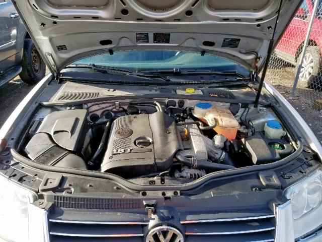 WVWAD63B75E006560 - 2005 VOLKSWAGEN PASSAT GLS SILVER photo 7