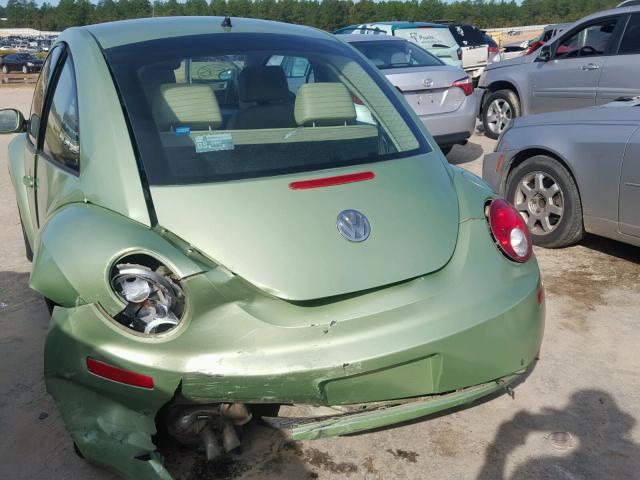 3VWPW31C47M512324 - 2007 VOLKSWAGEN NEW BEETLE GREEN photo 9