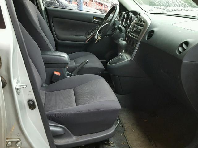 2T1KR32E04C180424 - 2004 TOYOTA COROLLA MA SILVER photo 5