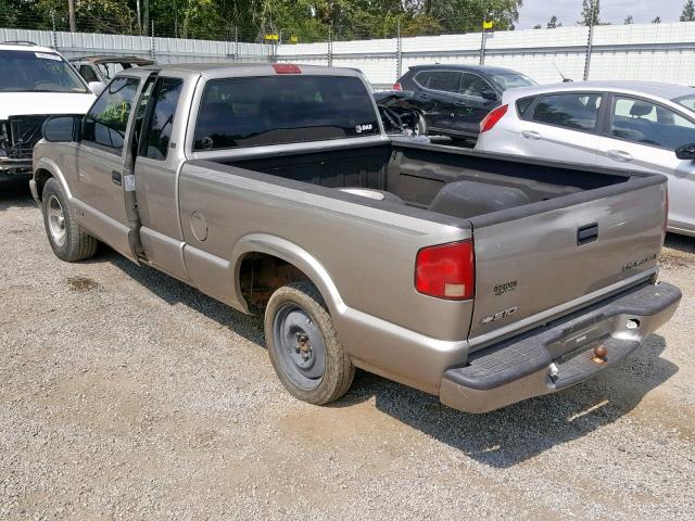 1GCCS19W5Y8151367 - 2000 CHEVROLET S TRUCK S1 TAN photo 3