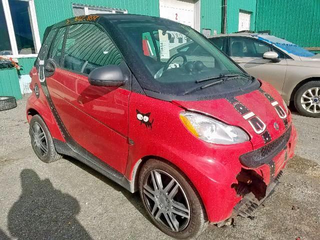 WMEEK31X89K288785 - 2009 SMART FORTWO PAS 红色 照片 1