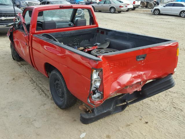1N6SD11S7SC362845 - 1995 NISSAN TRUCK E/XE RED photo 3