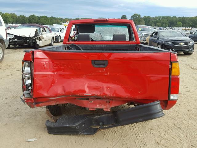 1N6SD11S7SC362845 - 1995 NISSAN TRUCK E/XE RED photo 6