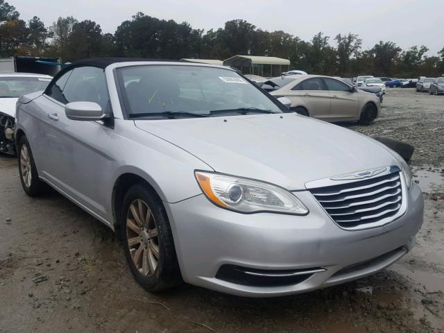 1C3BCBEB2CN149656 - 2012 CHRYSLER 200 TOURIN SILVER photo 1