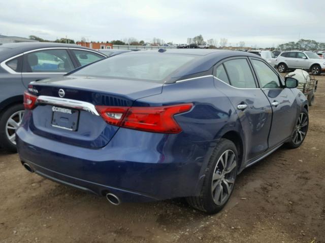 1N4AA6AP5HC434835 - 2017 NISSAN MAXIMA 3.5 BLUE photo 4