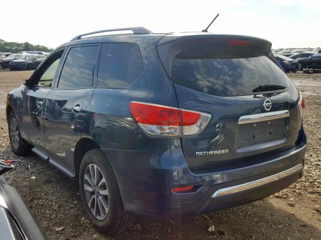 5N1AR2MNXGC655864 - 2016 NISSAN PATHFINDER BLUE photo 3