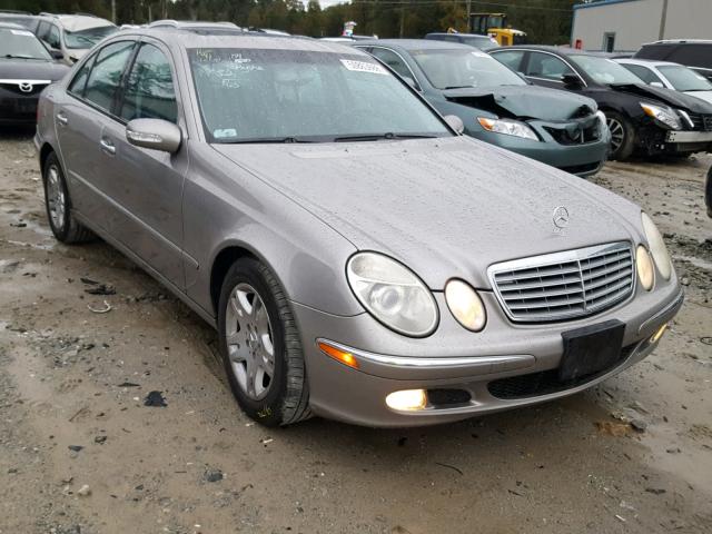 WDBUF65J64A527706 - 2004 MERCEDES-BENZ E 320 SILVER photo 1