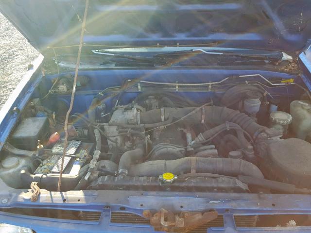 JACCY07E7P9802556 - 1993 ISUZU AMIGO BLUE photo 7