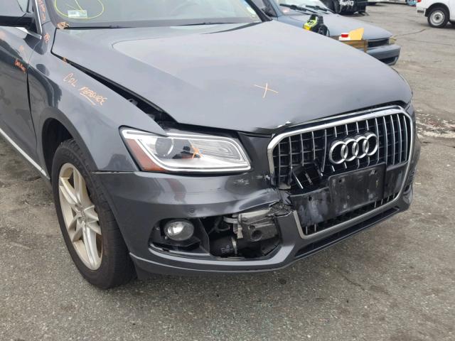 WA1CMAFP9FA084084 - 2015 AUDI Q5 TDI GRAY photo 9