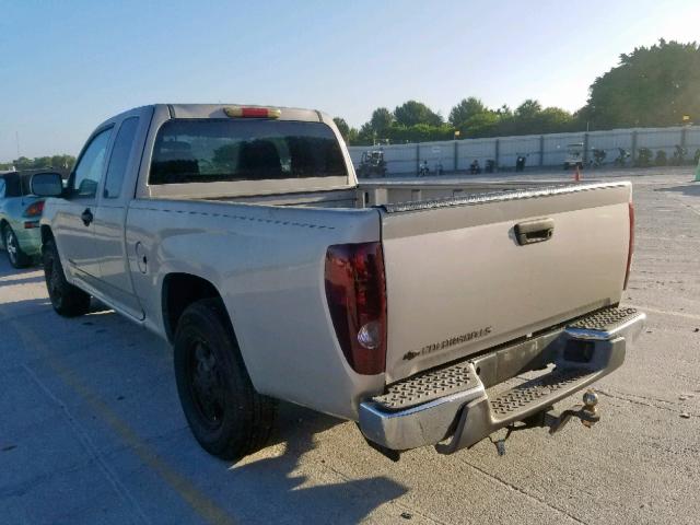 1GCCS196158197967 - 2005 CHEVROLET COLORADO TAN photo 3