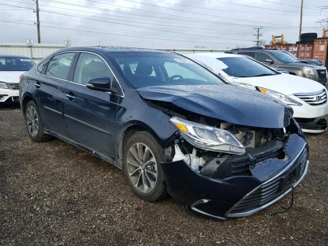 4T1BK1EB3GU225482 - 2016 TOYOTA AVALON XLE BLACK photo 1