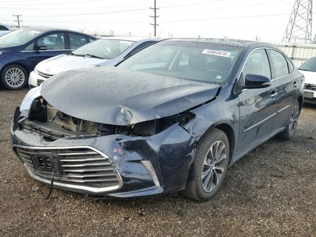 4T1BK1EB3GU225482 - 2016 TOYOTA AVALON XLE BLACK photo 2