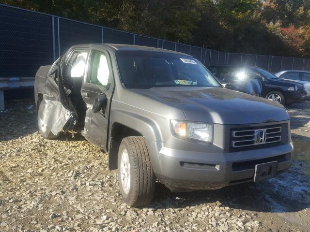 2HJYK16537H507224 - 2007 HONDA RIDGELINE CHARCOAL photo 1