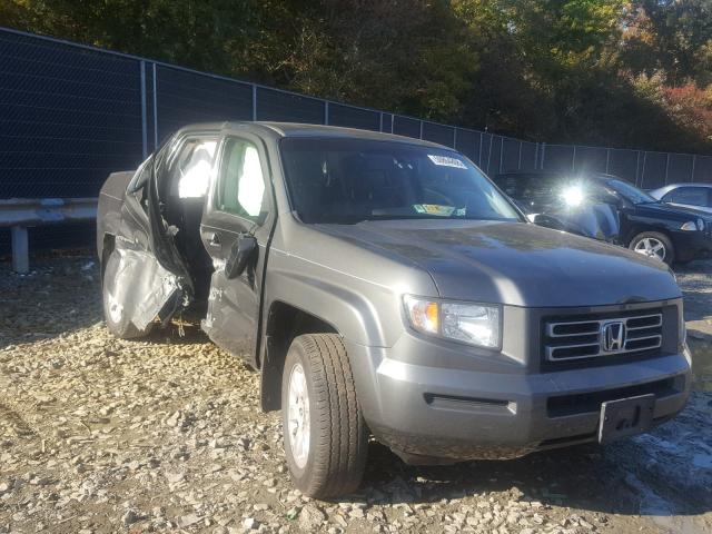 2HJYK16537H507224 - 2007 HONDA RIDGELINE CHARCOAL photo 9