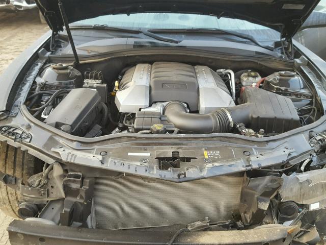 2G1FK1EJ2F9247944 - 2015 CHEVROLET CAMARO 2SS GRAY photo 7