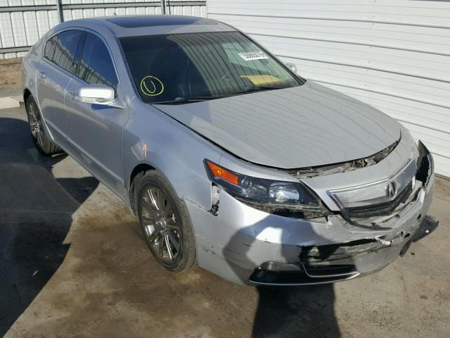 19UUA8F33DA017990 - 2013 ACURA TL SE SILVER photo 1