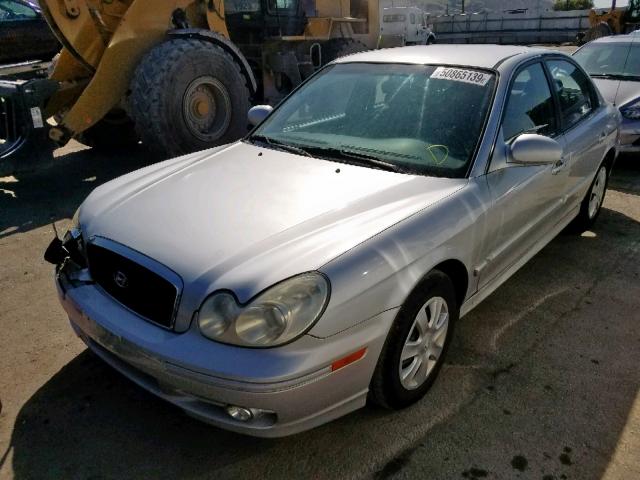 KMHWF25S85A173227 - 2005 HYUNDAI SONATA GL SILVER photo 2