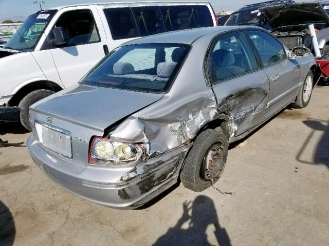 KMHWF25S85A173227 - 2005 HYUNDAI SONATA GL SILVER photo 4