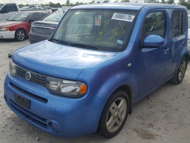 JN8AZ2KR0ET352202 - 2014 NISSAN CUBE S BLUE photo 2