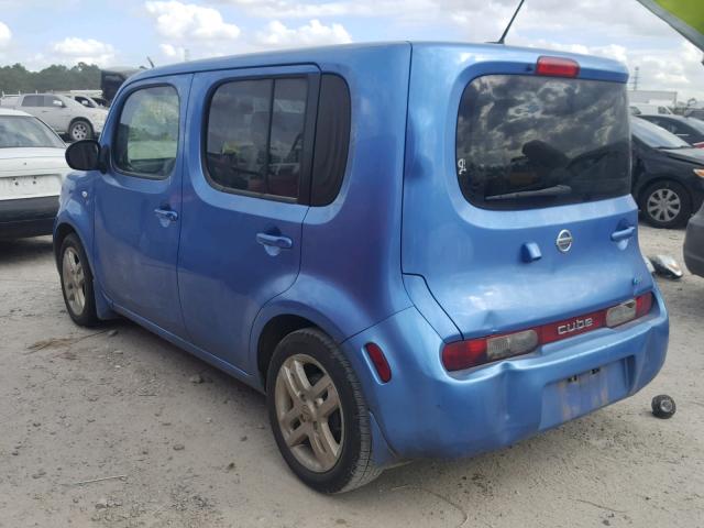 JN8AZ2KR0ET352202 - 2014 NISSAN CUBE S BLUE photo 3