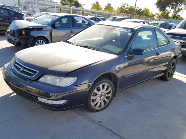 19UYA125XVL011173 - 1997 ACURA 2.2CL შავი ფოტო 2