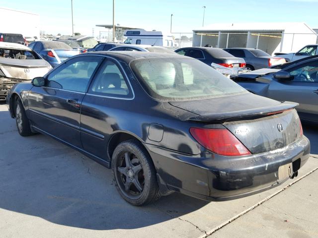 19UYA125XVL011173 - 1997 ACURA 2.2CL შავი ფოტო 3
