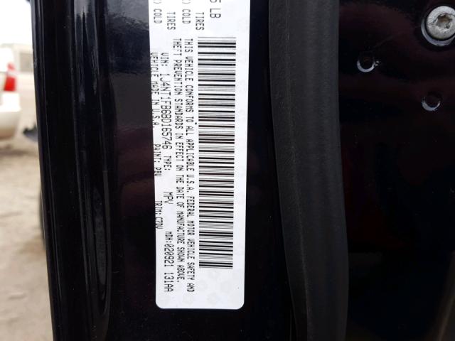 1J4NT1FB6BD165746 - 2011 JEEP COMPASS SP ლურჯი ფოტო 10