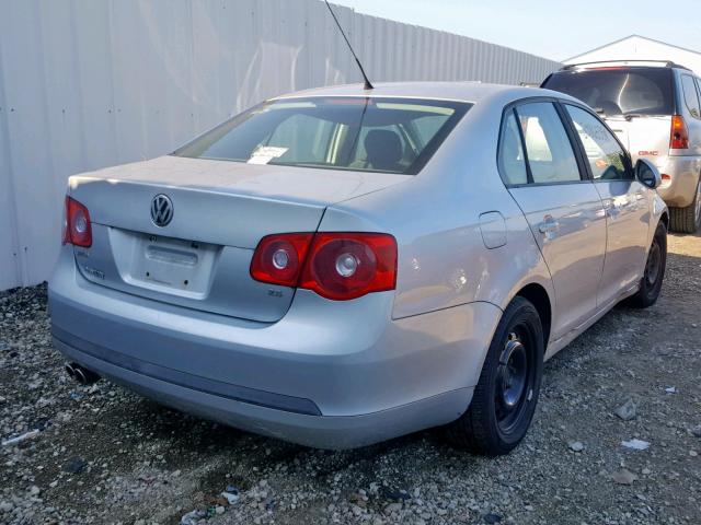 3VWPF71K17M076417 - 2007 VOLKSWAGEN JETTA 2.5 SILVER photo 4