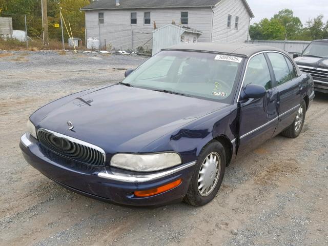 1G4CW52K3X4626227 - 1999 BUICK PARK AVENU BLUE photo 2