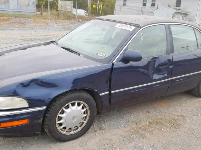 1G4CW52K3X4626227 - 1999 BUICK PARK AVENU BLUE photo 9