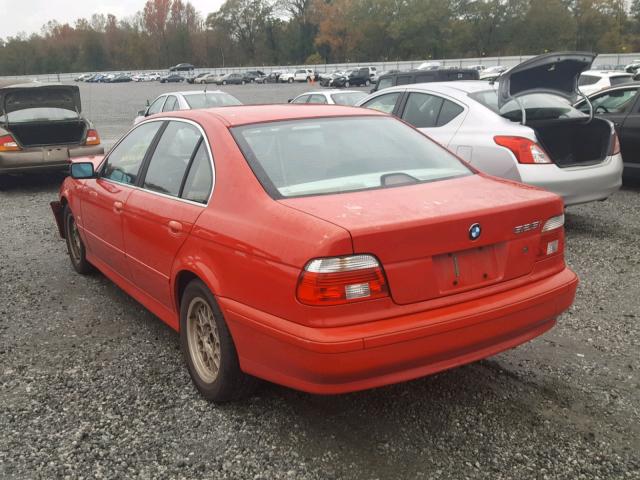 WBADT43481GF56645 - 2001 BMW 525 I AUTO RED photo 3