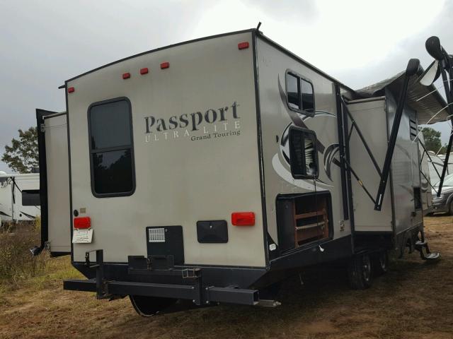 4YDT33221FT413991 - 2015 KEYSTONE PASSPORT BEIGE photo 4