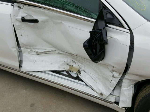 1G1ZC5EB2A4106541 - 2010 CHEVROLET MALIBU 1LT WHITE photo 9