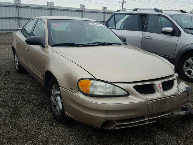 1G2NF52E93C146219 - 2003 PONTIAC GRAND AM S GOLD photo 1