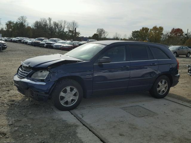 2C4GM68485R367710 - 2005 CHRYSLER PACIFICA T BLUE photo 10