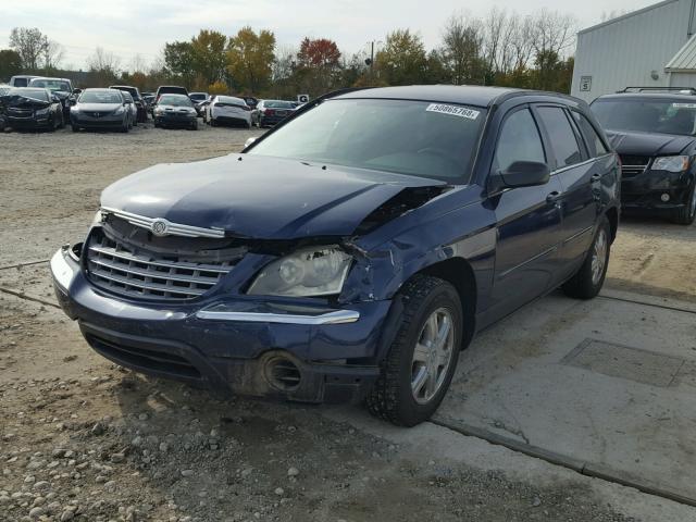 2C4GM68485R367710 - 2005 CHRYSLER PACIFICA T BLUE photo 2