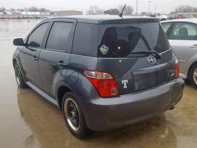 JTKKT624160158917 - 2006 TOYOTA SCION XA GRAY photo 3