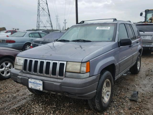 1J4EZ58S3TC153810 - 1996 JEEP GRAND CHER GRAY photo 2